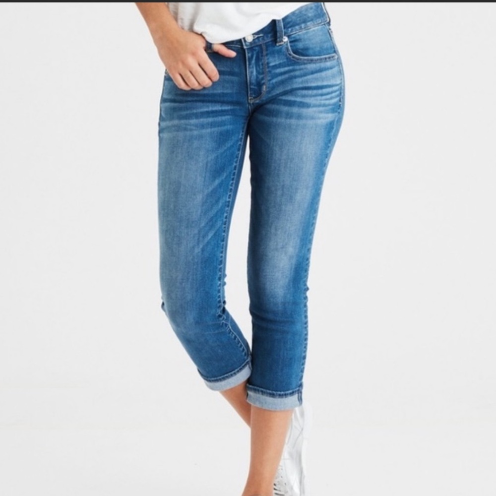 American Eagle artists cropped jeans plus size 18